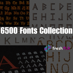 6500 Fonts Collection