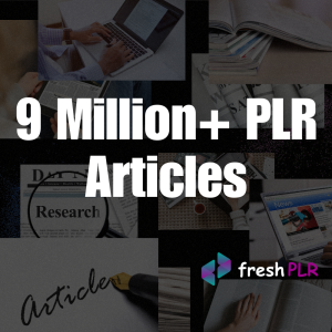 9 Million+ PLR Articles