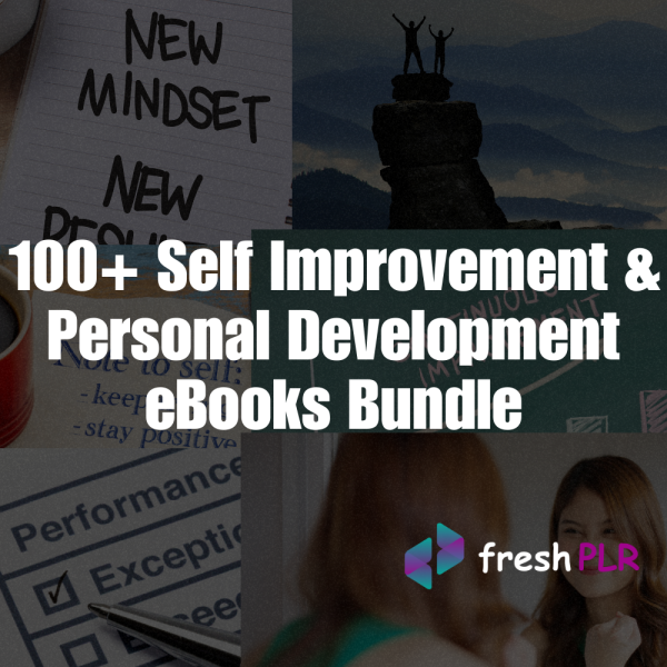 100+ Self Improvement & Personal Development eBooks Bundle